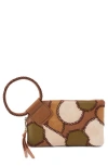 Hobo Sable Leather Wristlet In Multi