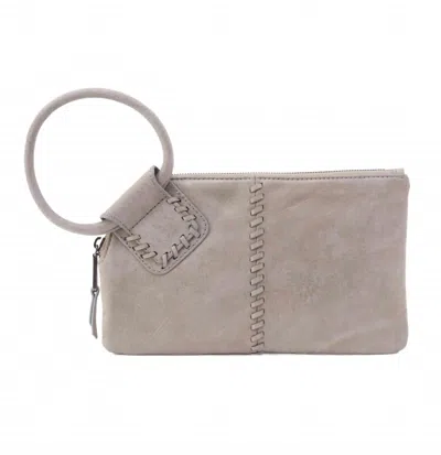 Hobo Sable Wristlet In Granite Grey