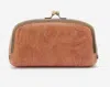 Hobo Save Face Frame Pouch In Saddle Tooled Emboss In Multi