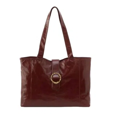 Hobo Sawyer Tote Shoulder Bag In Henna In Multi