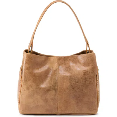 Hobo Seneca Leather Shoulder Bag In Brown