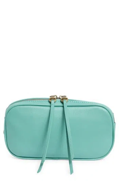 Hobo Shaker Leather Belt Bag In Green Wasabi