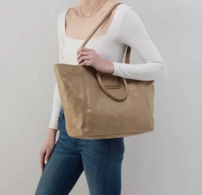 Hobo Sheila East-west Tote In Burnished Sage In Multi