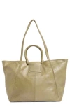 Hobo Sheila East/west Leather Tote In Nude