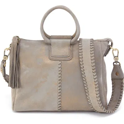 Hobo Sheila Medium Satchel In Gray