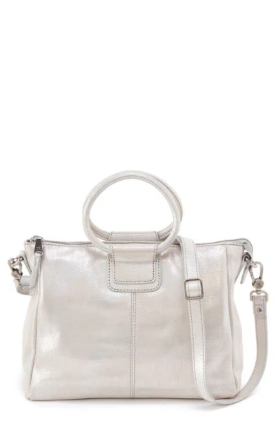 Hobo Sheila Medium Satchel In Silver