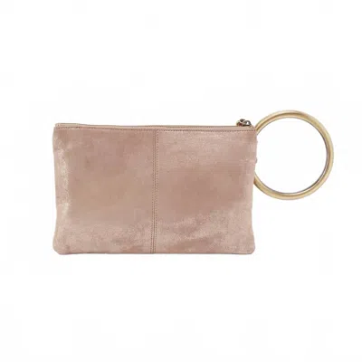 Hobo Sheila Ring Gilded Clutch In Gold