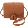 Hobo Small Eden Leather Crossbody Bag In Warm Honey