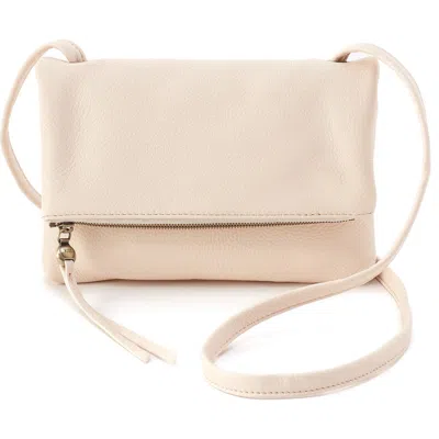 Hobo Small Grant Leather Crossbody Bag In Cream