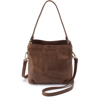 Hobo Starr Convertible Leather Shoulder Bag In Brown