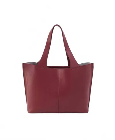 Hobo Vida Large Tote In Port In Red
