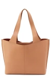 Hobo Vida Leather Tote In Biscuit Coconut Shell