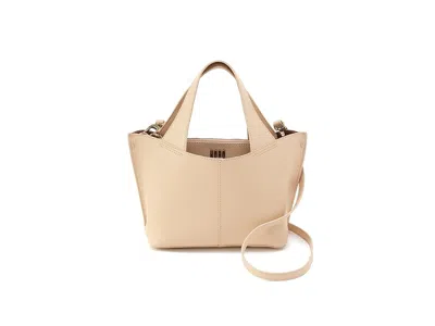 Hobo Small Vida Leather Tote In Neutral
