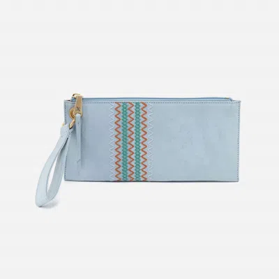 Hobo Vida Wristlet In Sky In Blue