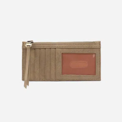 Hobo Women's Carte Wallet In Burnished Sage In Brown
