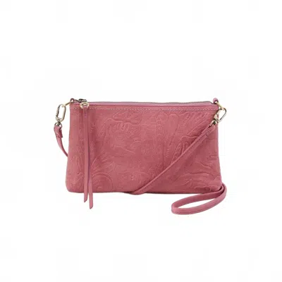 Hobo Women's Darcy Tooled Crossbody Bag In Mauve In Multi