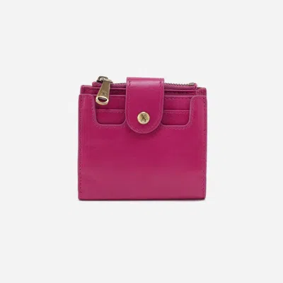 Hobo Women's Dunn Mini Wallet In Cactus Flower In Purple