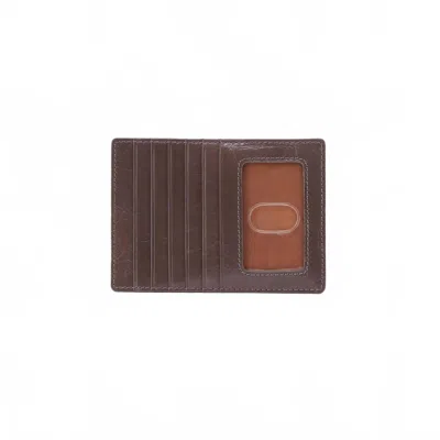 Hobo Women's Euro Slide Card Case In Hearthstone In Brown