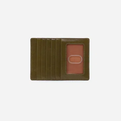 Hobo Women's Euro Slide Wallet In Olive Veiled In Multi