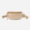 Hobo Fern Leather Belt Bag In Yellow