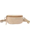 Hobo Fern Leather Belt Bag In Yellow
