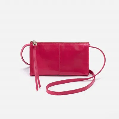 Hobo Women's Jewel Crossbody Bag In Fuchsia In Red