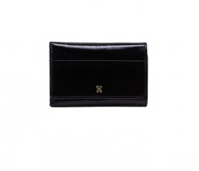 Hobo Women's Jill Trifold Wallet In Black