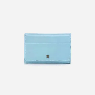 Hobo Women's Jill Trifold Wallet In Stratosphere In Blue