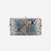 Hobo Lauren Leather Double Frame Clutch In Multi
