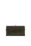 Hobo Lauren Leather Double Frame Clutch In Multi
