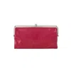 Hobo Women's Lauren Clutch Wallet In Fuchsia In Red