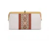 Hobo Women's Lauren Clutch Wallet In Powder White