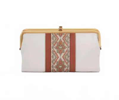 Hobo Women's Lauren Clutch Wallet In Powder White