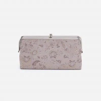 Hobo Women's Lauren Printed Leather Wallet In Mystic Bloom In Multi