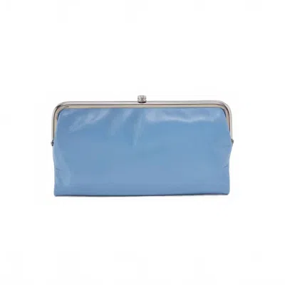 Hobo Women's Lauren Wallet In Faded Denim In Multi