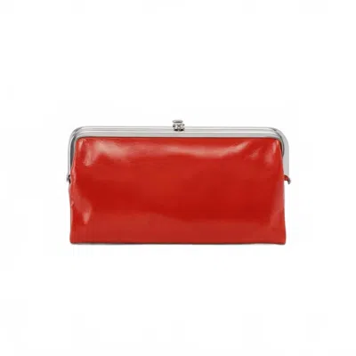 Hobo Women's Lauren Wallet In Grenadine In Red