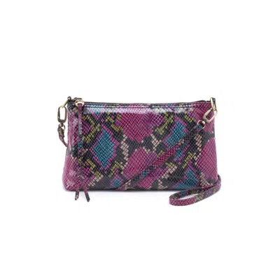 Hobo Women's Leather Darcy Convertible Crossbody Bag In Mosaic Snake In Multi