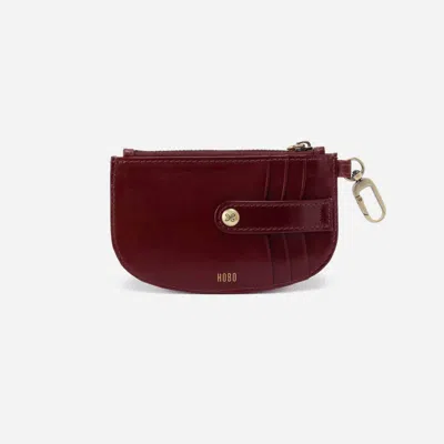 Hobo Women's Luna Card Pouch In Saddleberry In Brown