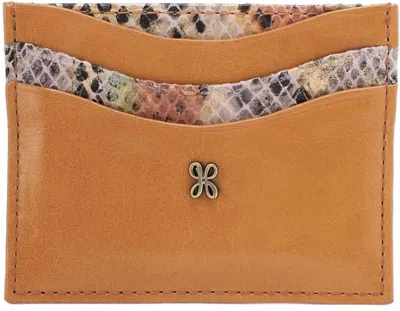 Hobo Women's Max Credit Card Wallet In Natural In Brown