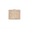 Hobo Women's Mini Wallet In Gold Leaf In Neutral