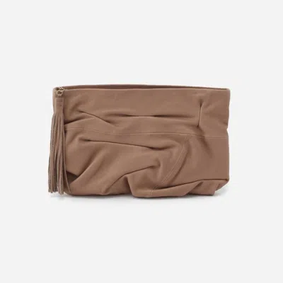 Hobo Women's Oversized Clutch Bag In Taupe