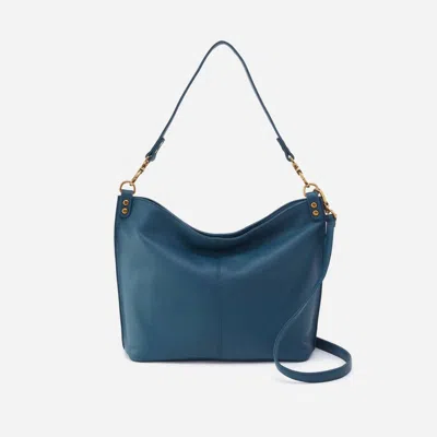 Hobo Women's Pier Shoulder-crossbody Bag In Peacock Feather In White