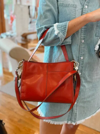 Hobo Women's Render Crossbody In Brick In Red