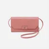 Hobo Women's Romy Wallet Crossbody Bag In Rose In Pink