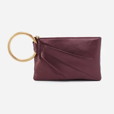 Hobo Women's Sheila Ring Clutch Bag In Frosted Plum In Multi