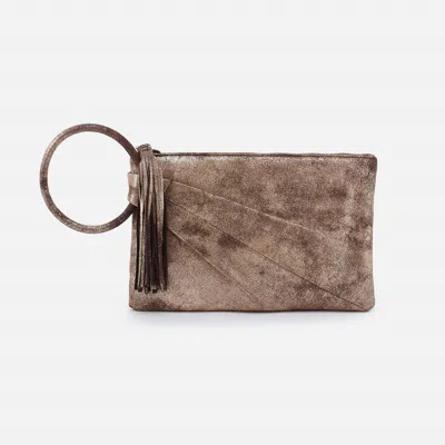 Hobo Women's Sheila Soft Ring Clutch In Cocoa Platinum In Multi