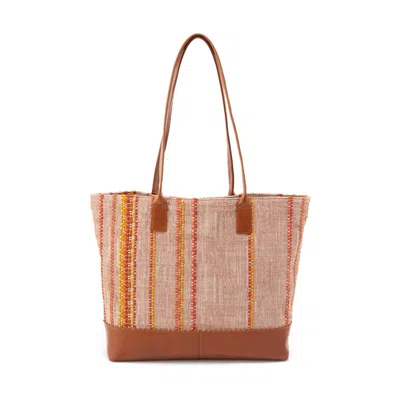 Hobo Women's Shopper Tote Bag In Artisan Stripe In Multi