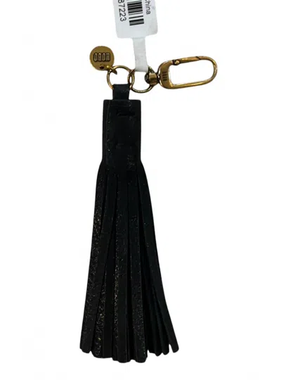Hobo Women's Short Tassel In Black Shimmer