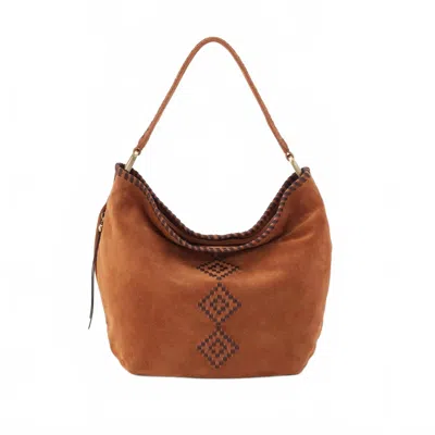 Hobo Women's Suede Harley Bag In Oak Barrel In Brown