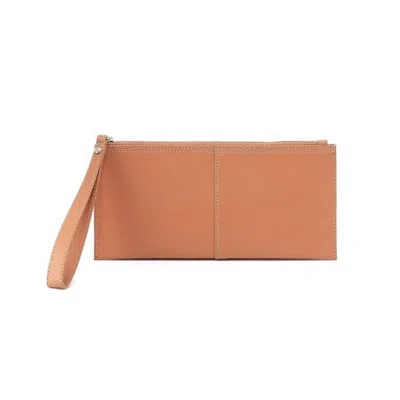 Hobo Women's Vida Large Pouch Wallet Handbags In Biscuit/coconut Shell In Multi